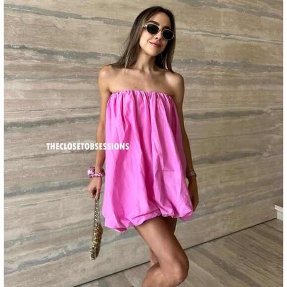 ZARA BLOGGER FAVE!!! Strapless Mini Dress NWT - Picture 10 of 16